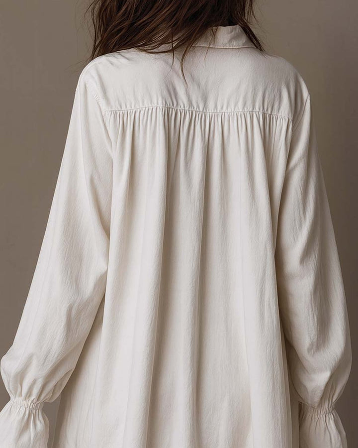 Evanna | Lace Shirt Mini Dress