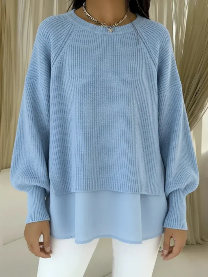 Posey | Layered-Look Sweater