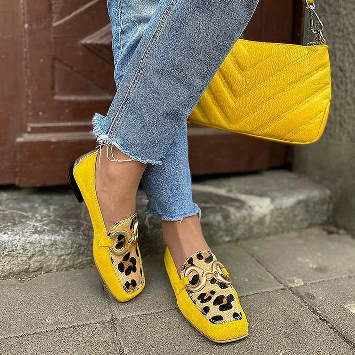 Maribel | Animal Print Loafers