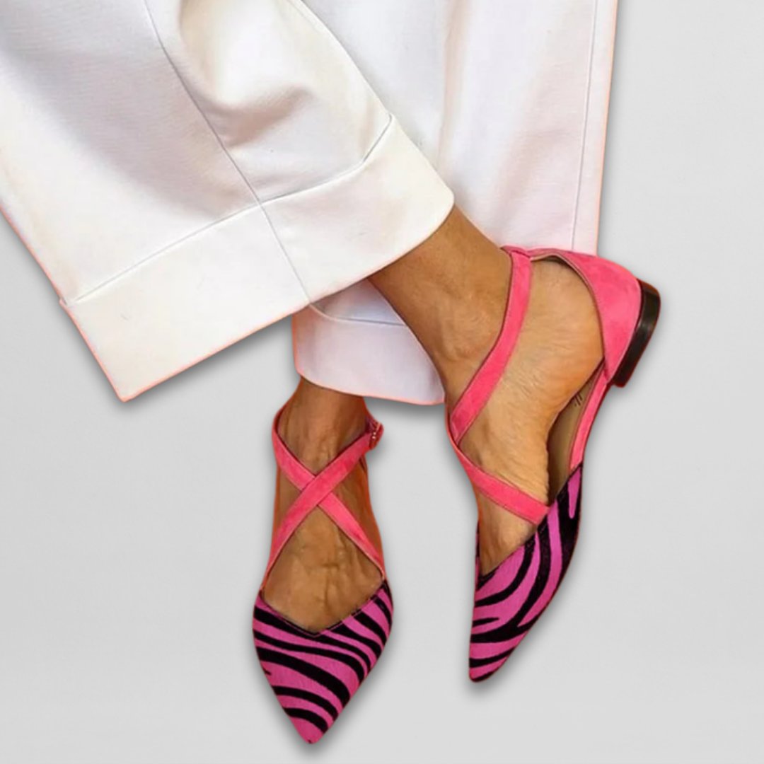 Orlinda | Ballet Flats with Straps