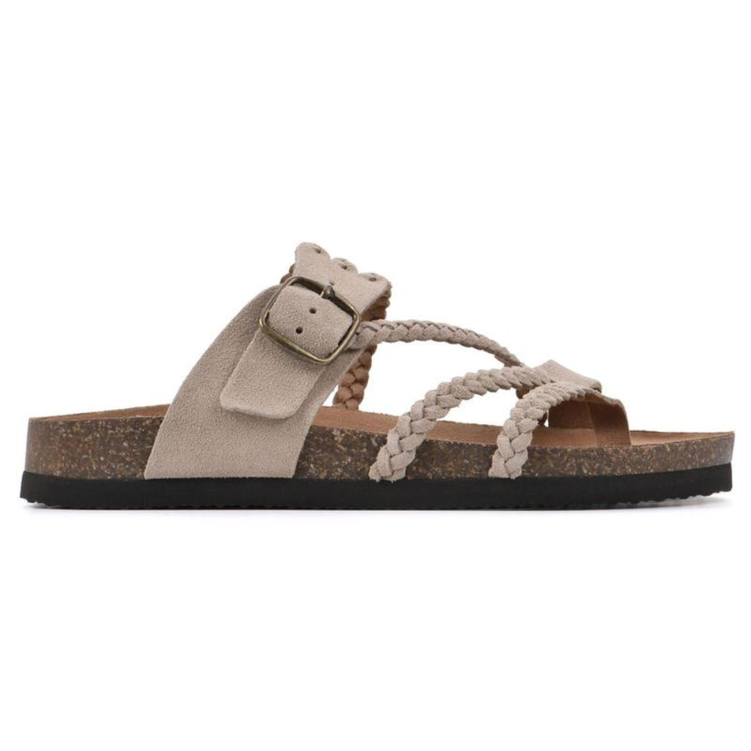 Diane | Braided Cork Sandals