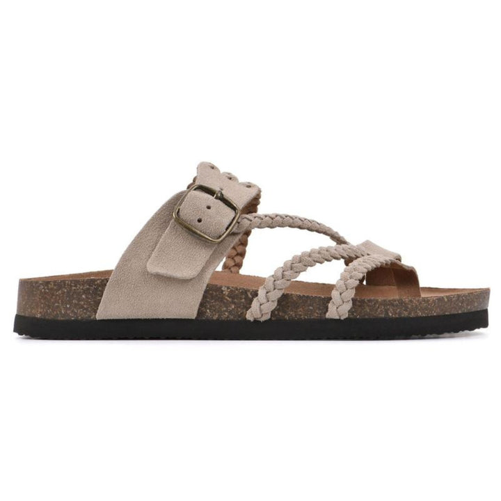 Diane | Braided Cork Sandals