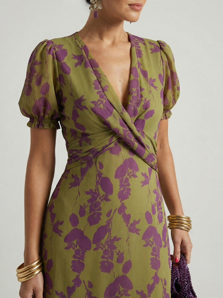 Suzanne | Relaxed Floral Midi Dress