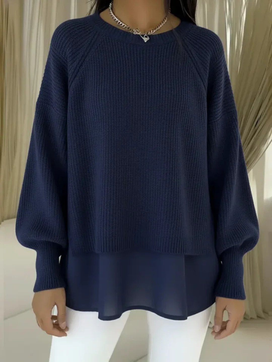 Posey | Layered-Look Sweater