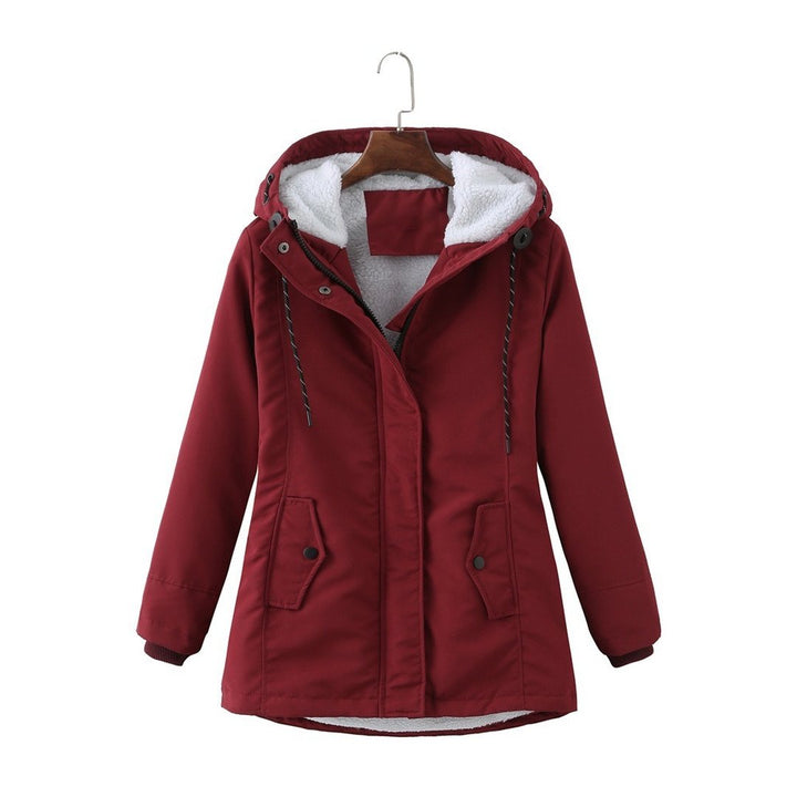 Ernestina | Cozy Hooded Cold Weather Coat
