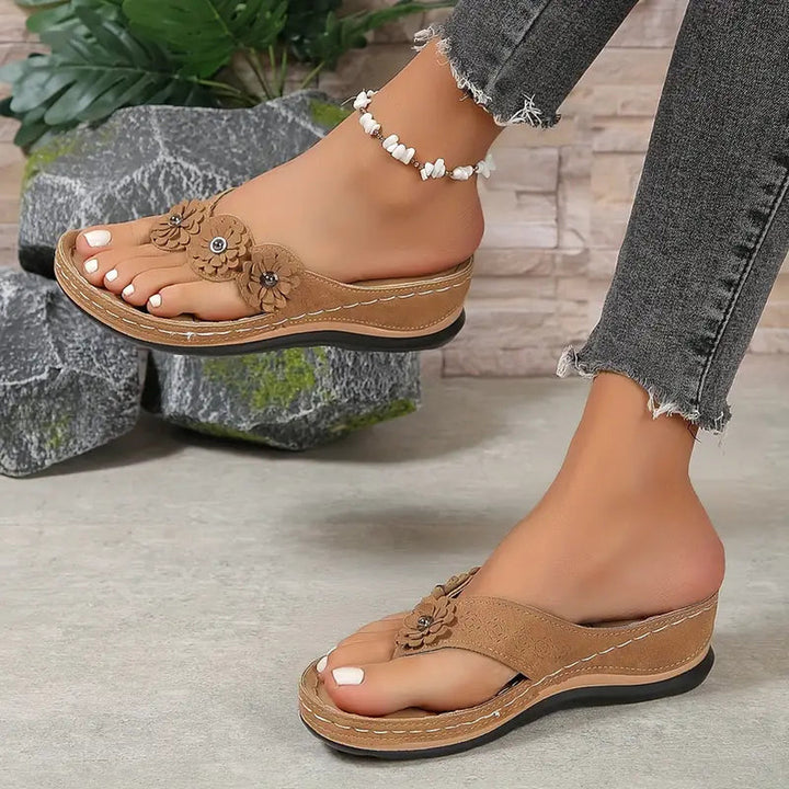 Delphine | Women's Thick Orthopedic Sandals