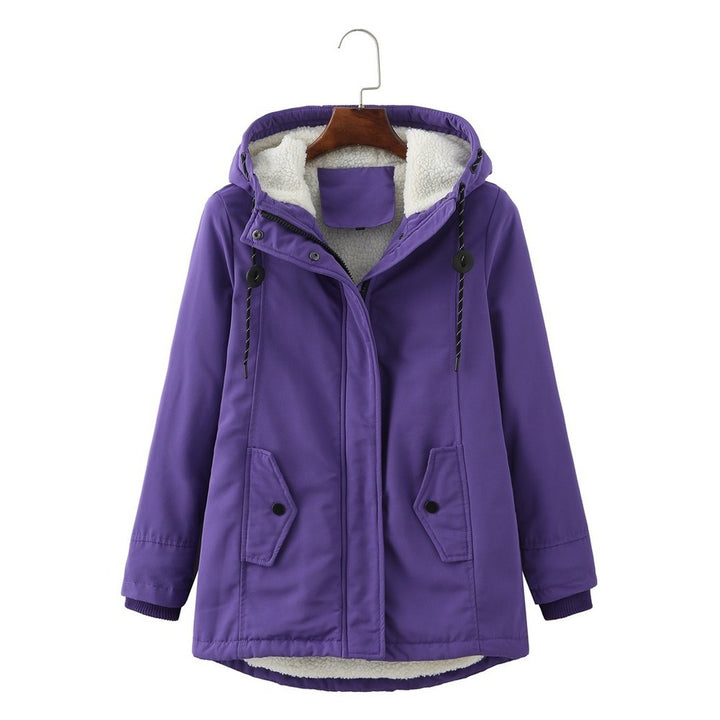 Ernestina | Cozy Hooded Cold Weather Coat