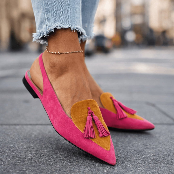 Jovita | Sandals With Straps And Tassels