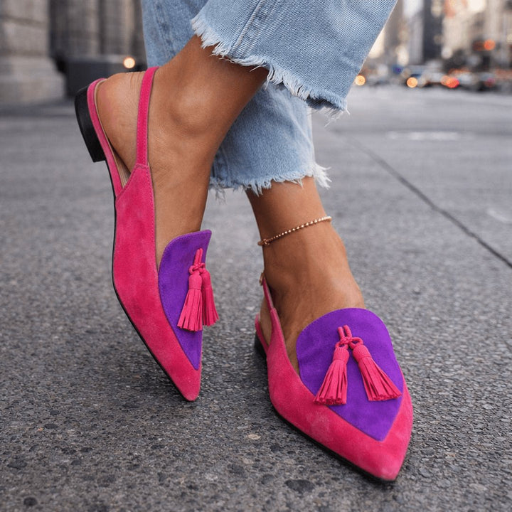 Jovita | Sandals With Straps And Tassels