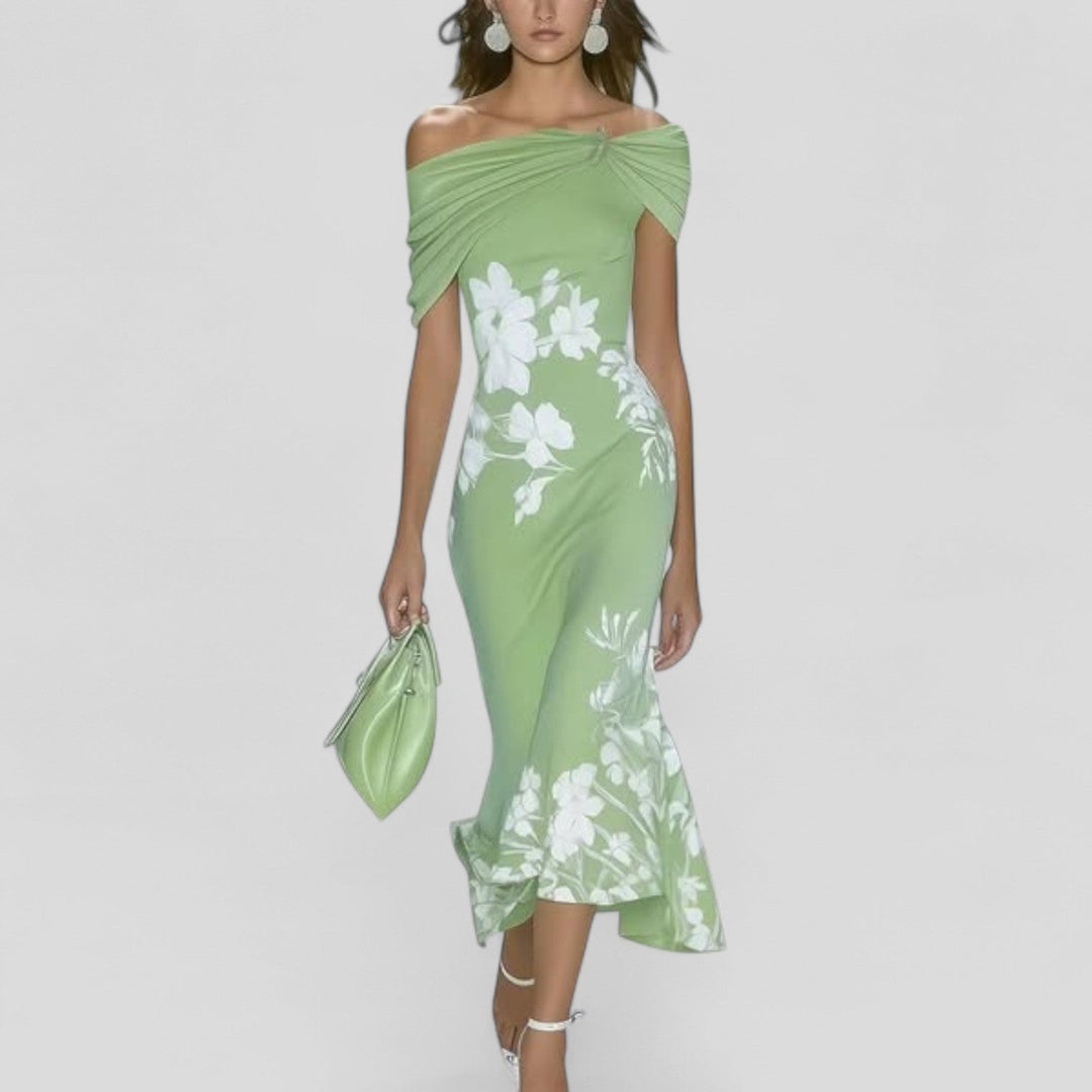 Fleur | Elegant Midi Dress