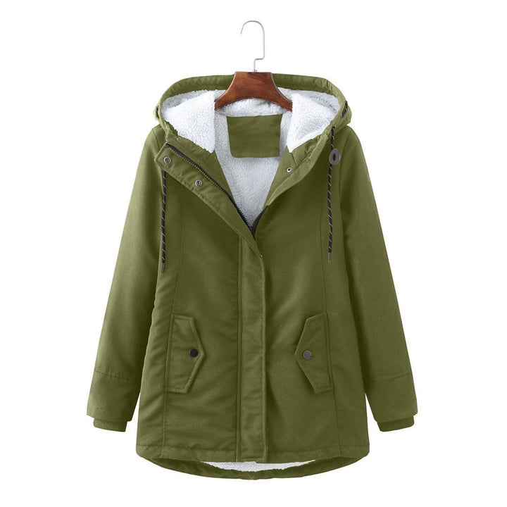 Ernestina | Cozy Hooded Cold Weather Coat