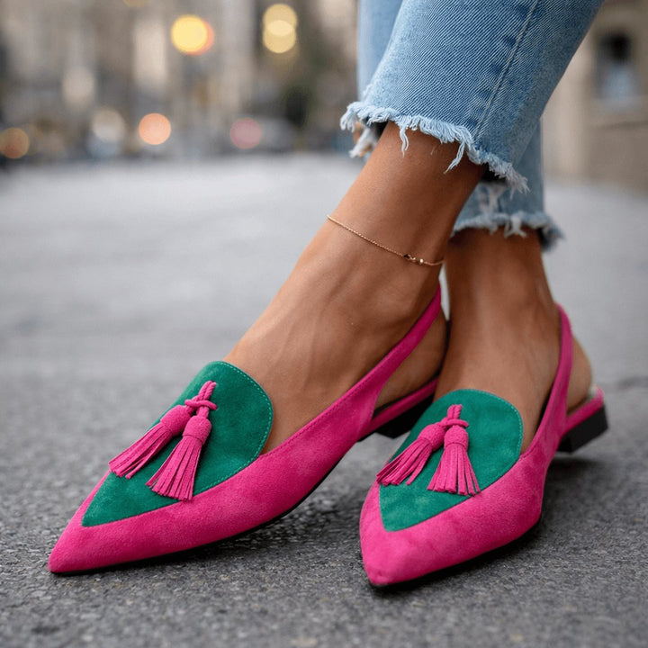 Jovita | Sandals With Straps And Tassels