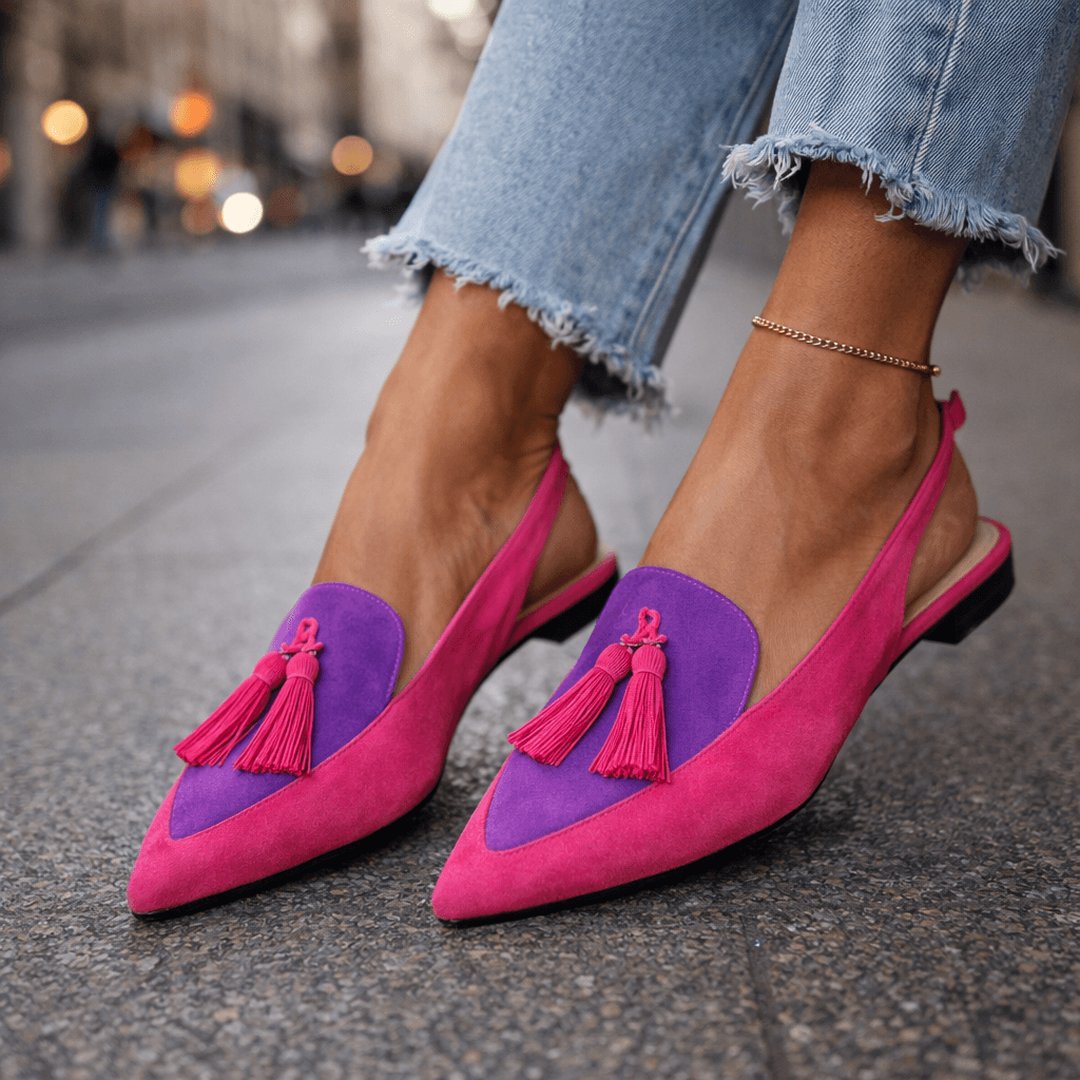 Jovita | Sandals With Straps And Tassels