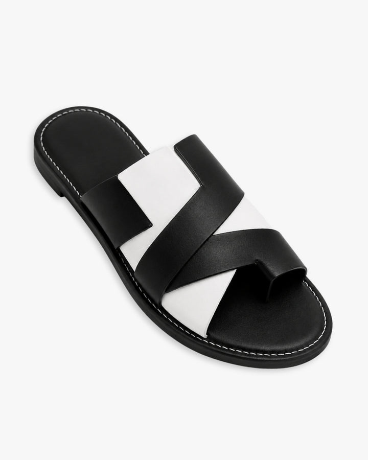 Cecile | Cross-Strap Sandals