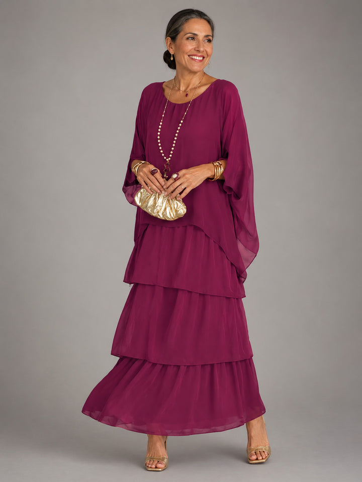 Geneviève | Elegant Flowing Maxi Dress