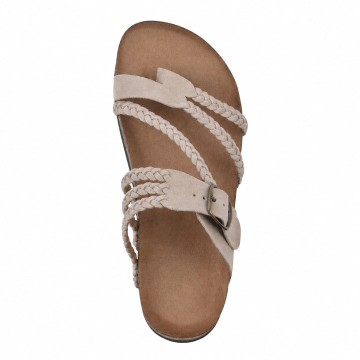 Diane | Braided Cork Sandals