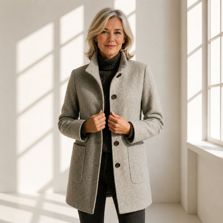 Lauri | Wool Midi Coat