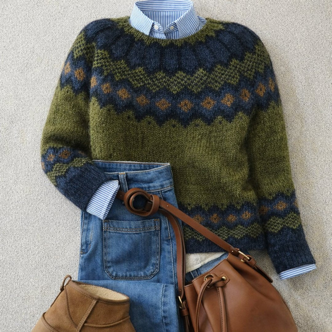 Dollie | Heritage Nordic Knit Sweater