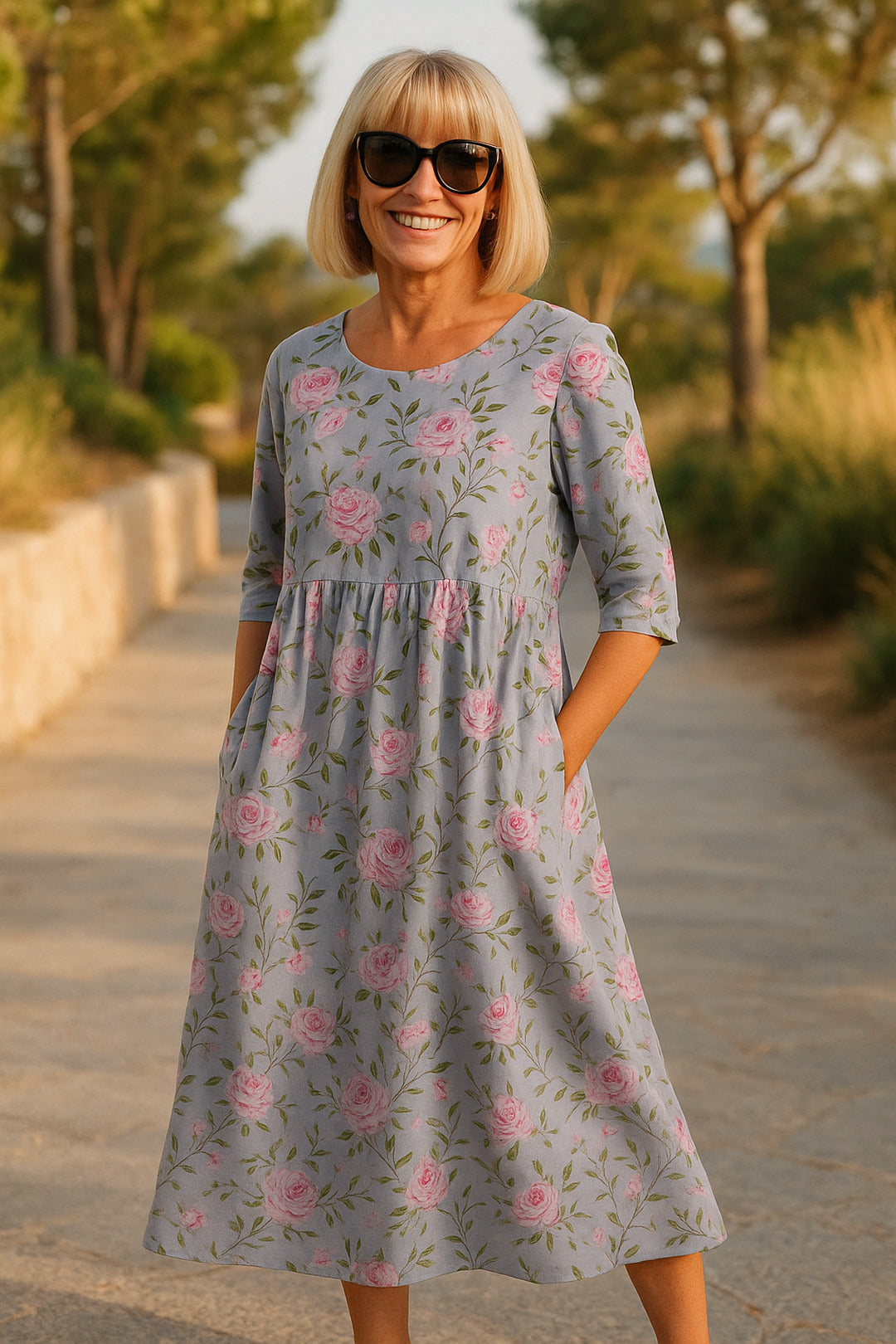 Monique | Relaxed Midi Dress