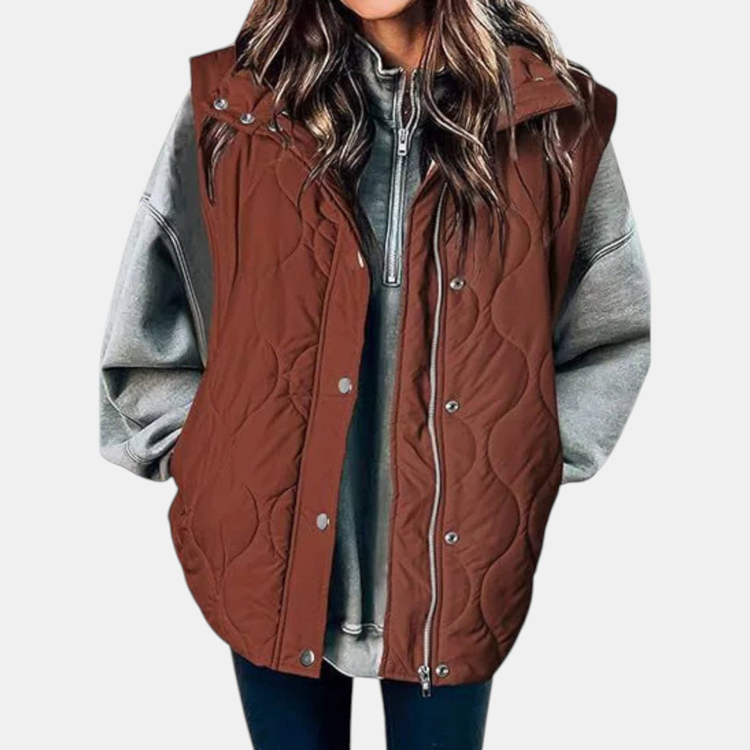 Rebeca | Quilted Puffer Vest