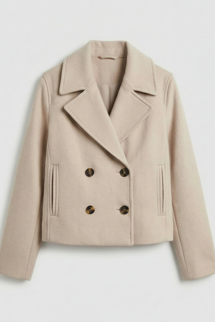 Beatrice | Short Double-Breasted Jacket