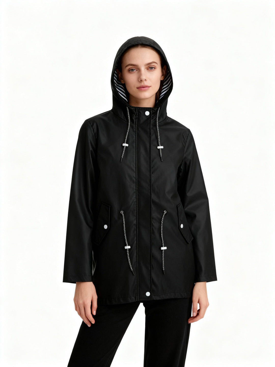 Octavia | Hooded Coat