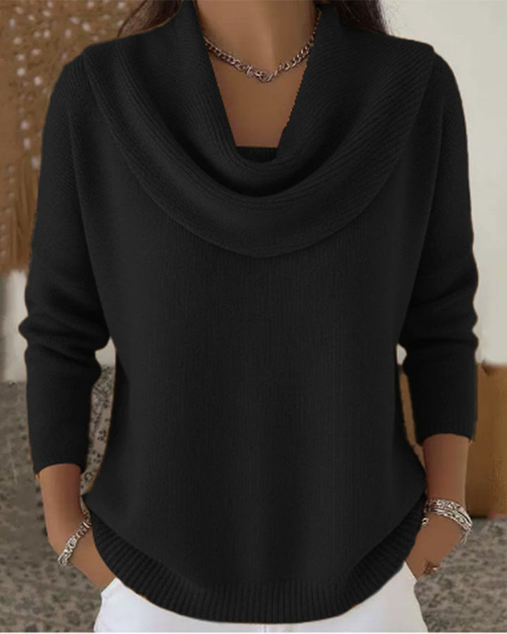 Jacquie | Cowl Neck Sweater
