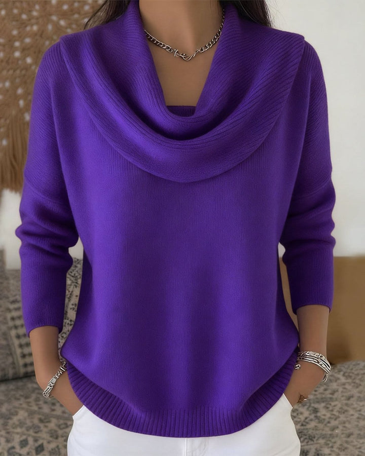Jacquie | Cowl Neck Sweater