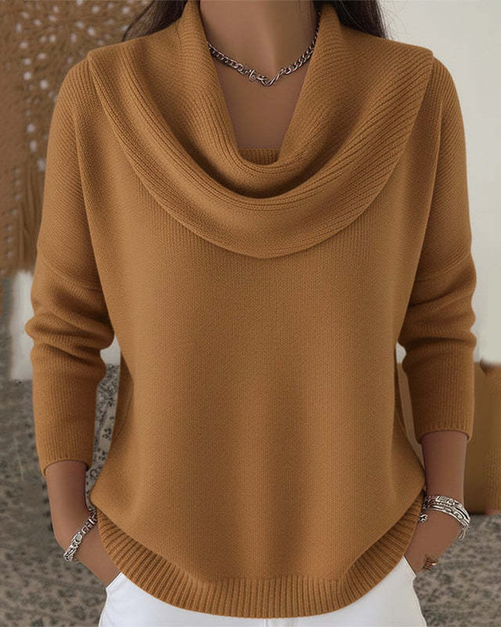 Jacquie | Cowl Neck Sweater