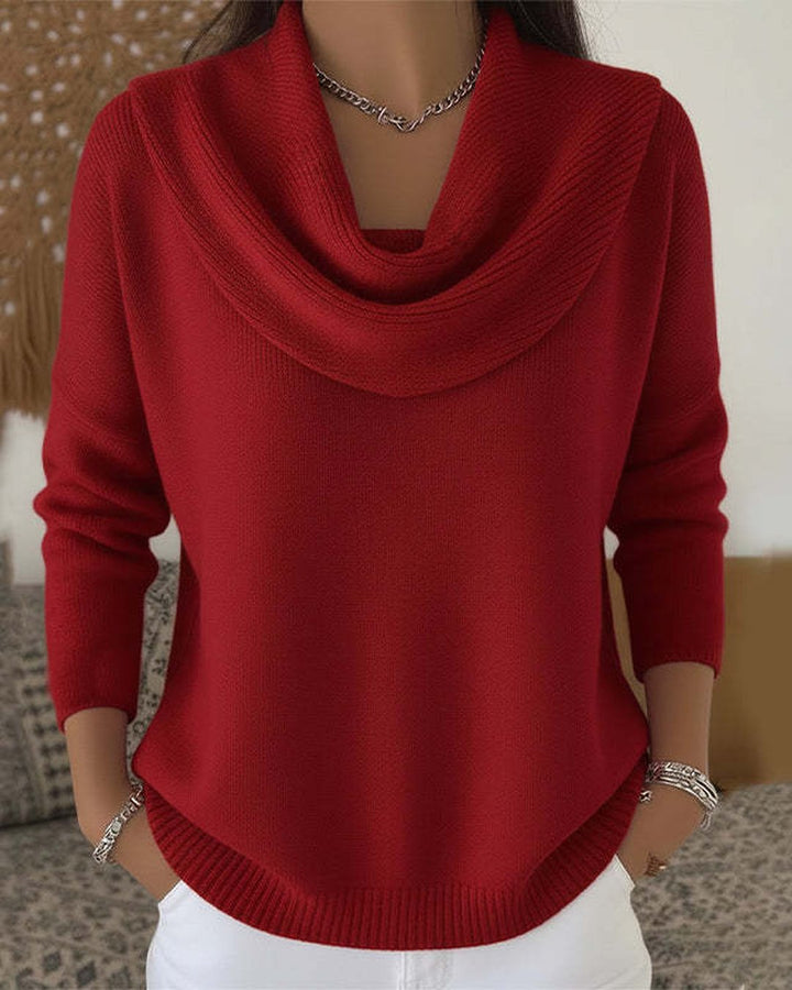 Jacquie | Cowl Neck Sweater