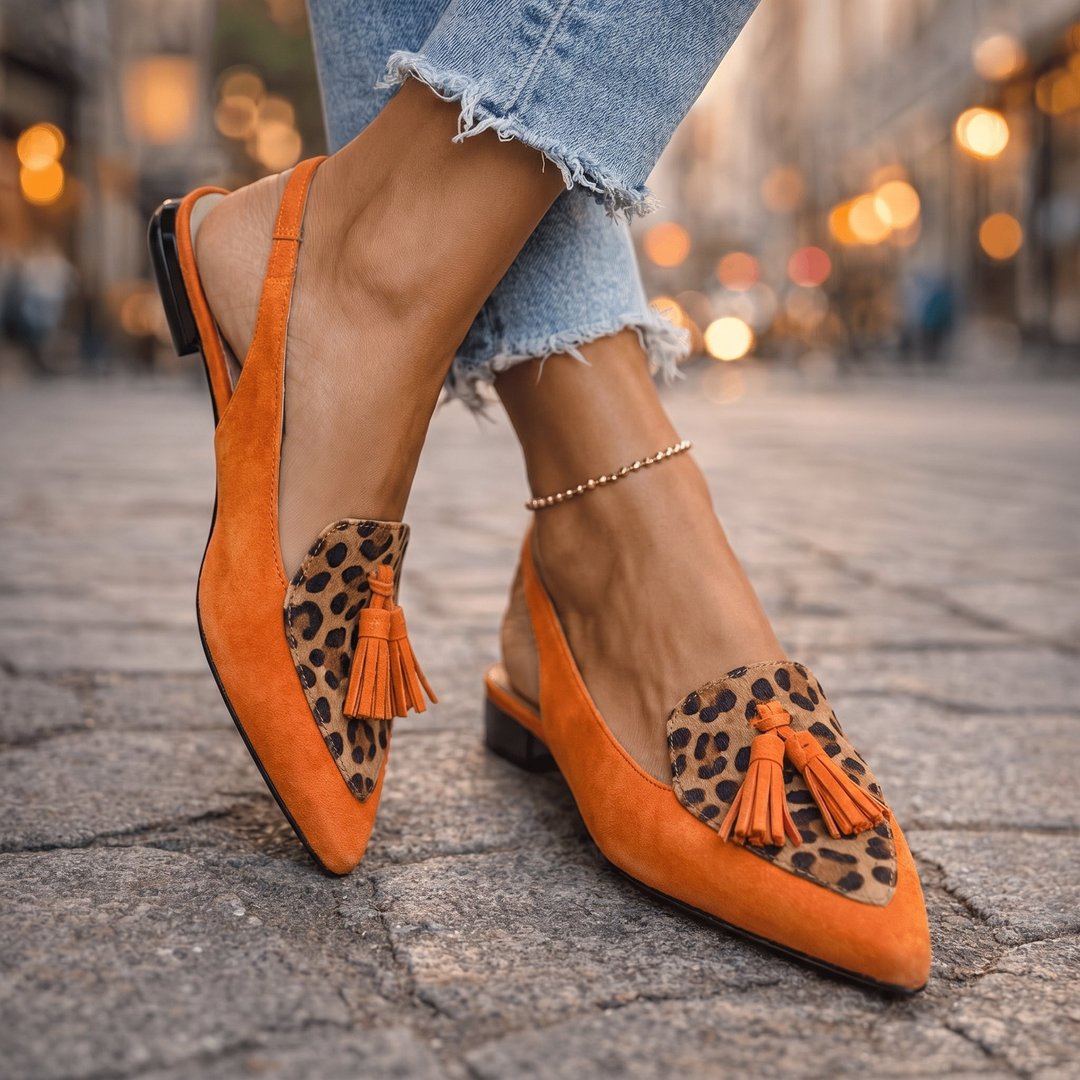 Jovita | Sandals With Straps And Tassels