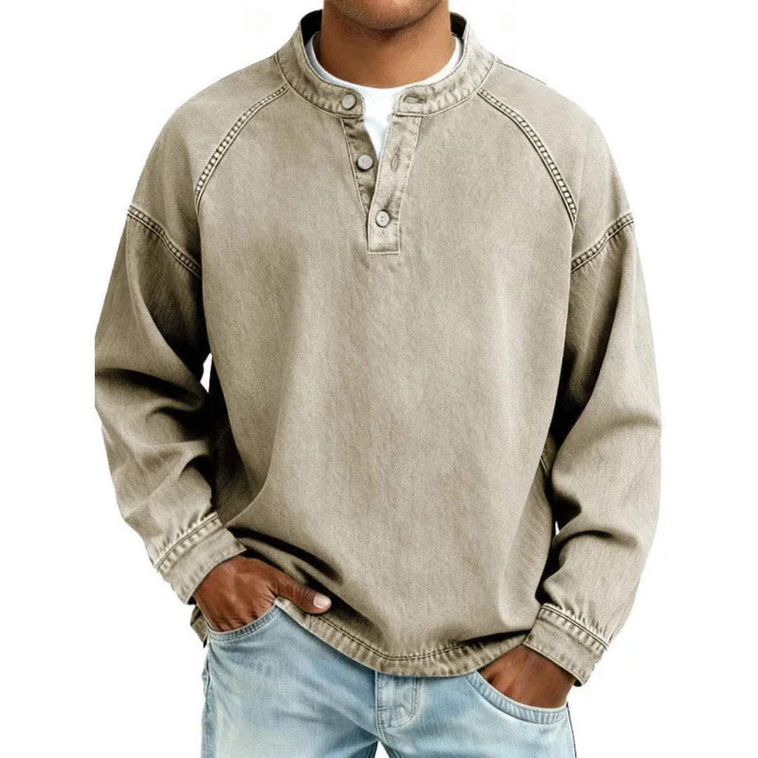 Jacques | Vintage Henley Shirt