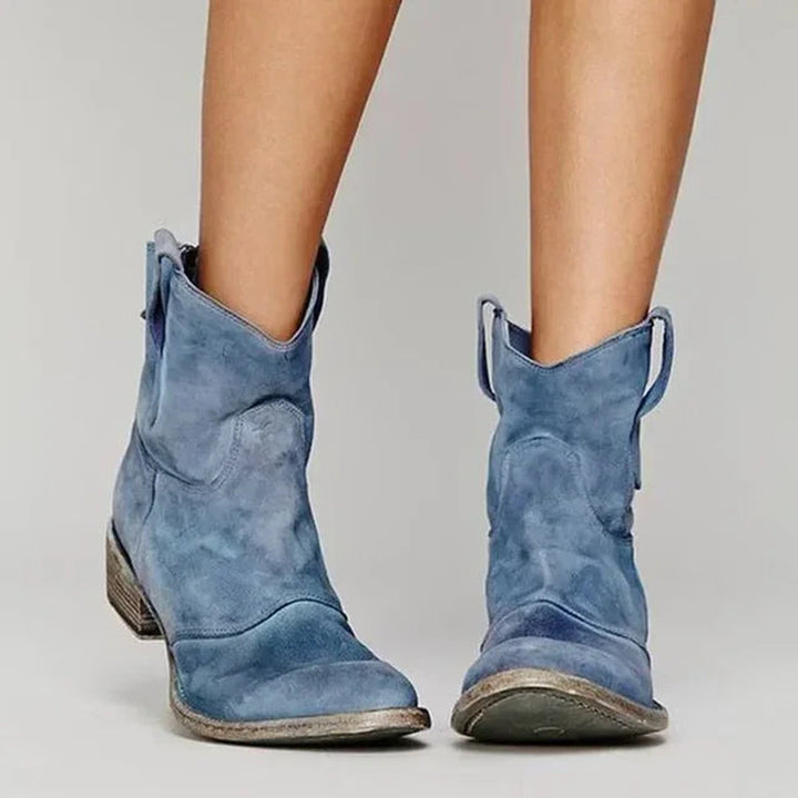Joelle | Vintage Western Ankle Boots
