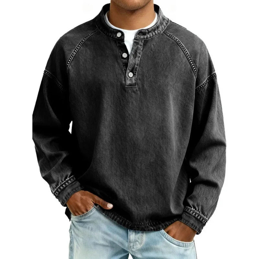 Jacques | Vintage Henley Shirt