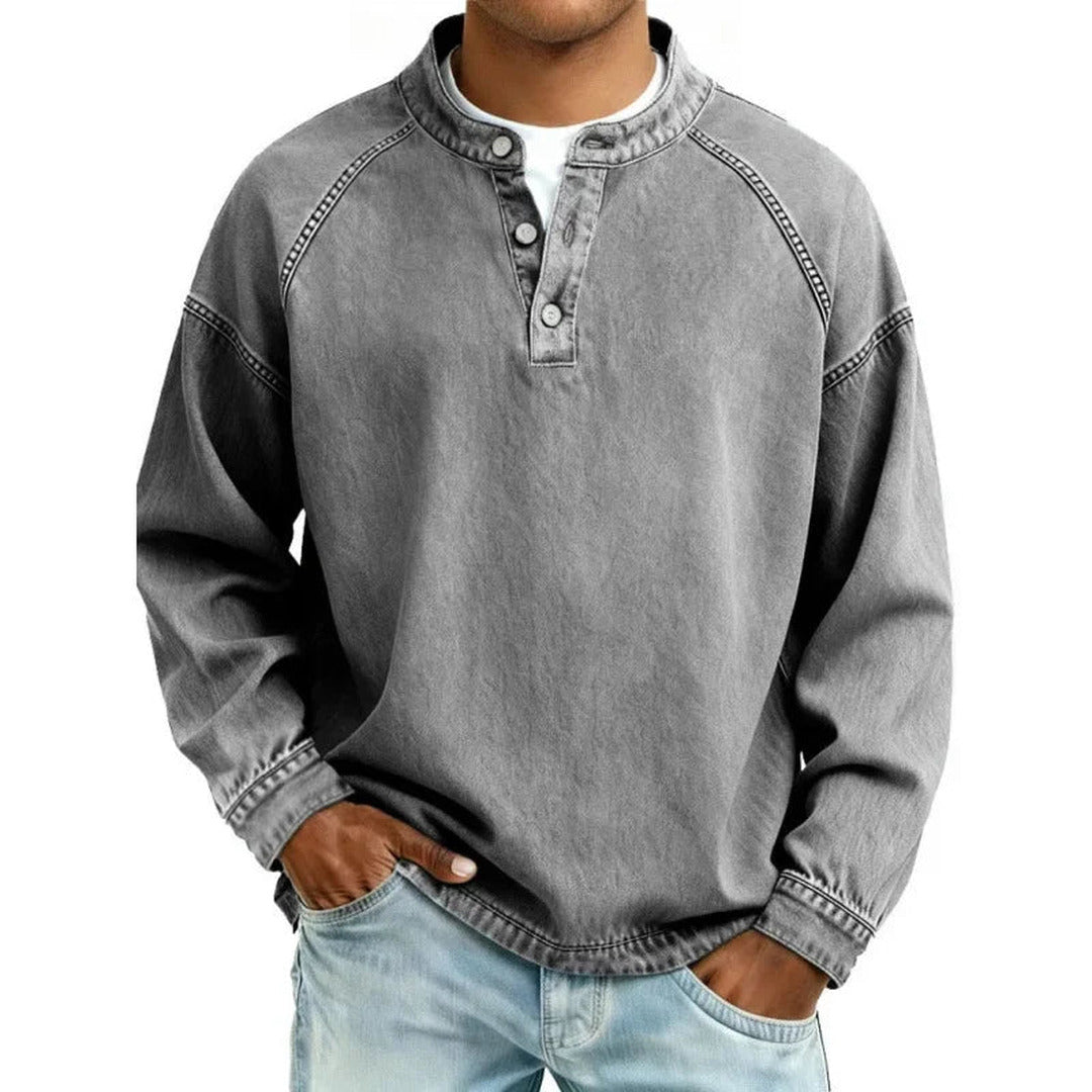 Jacques | Vintage Henley Shirt