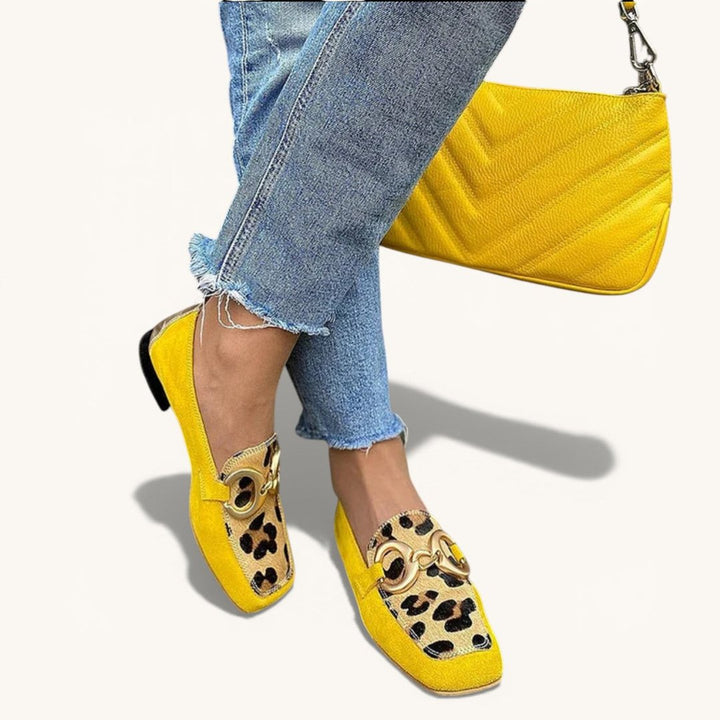 Maribel | Animal Print Loafers