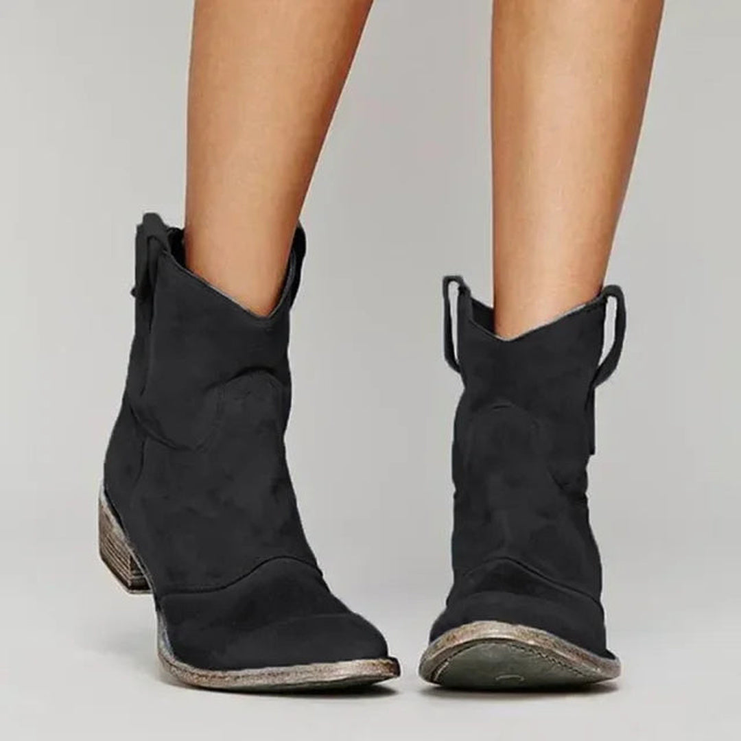 Joelle | Vintage Western Ankle Boots