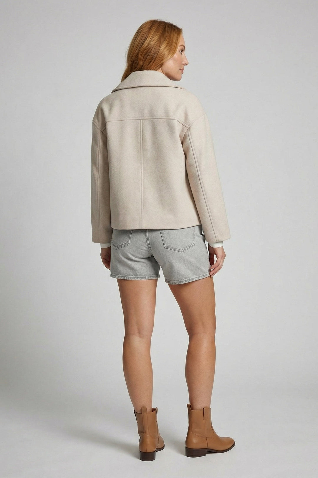 Beatrice | Short Double-Breasted Jacket