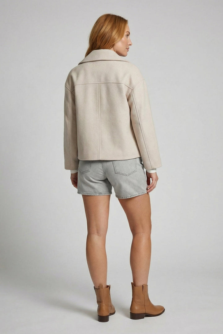 Beatrice | Short Double-Breasted Jacket
