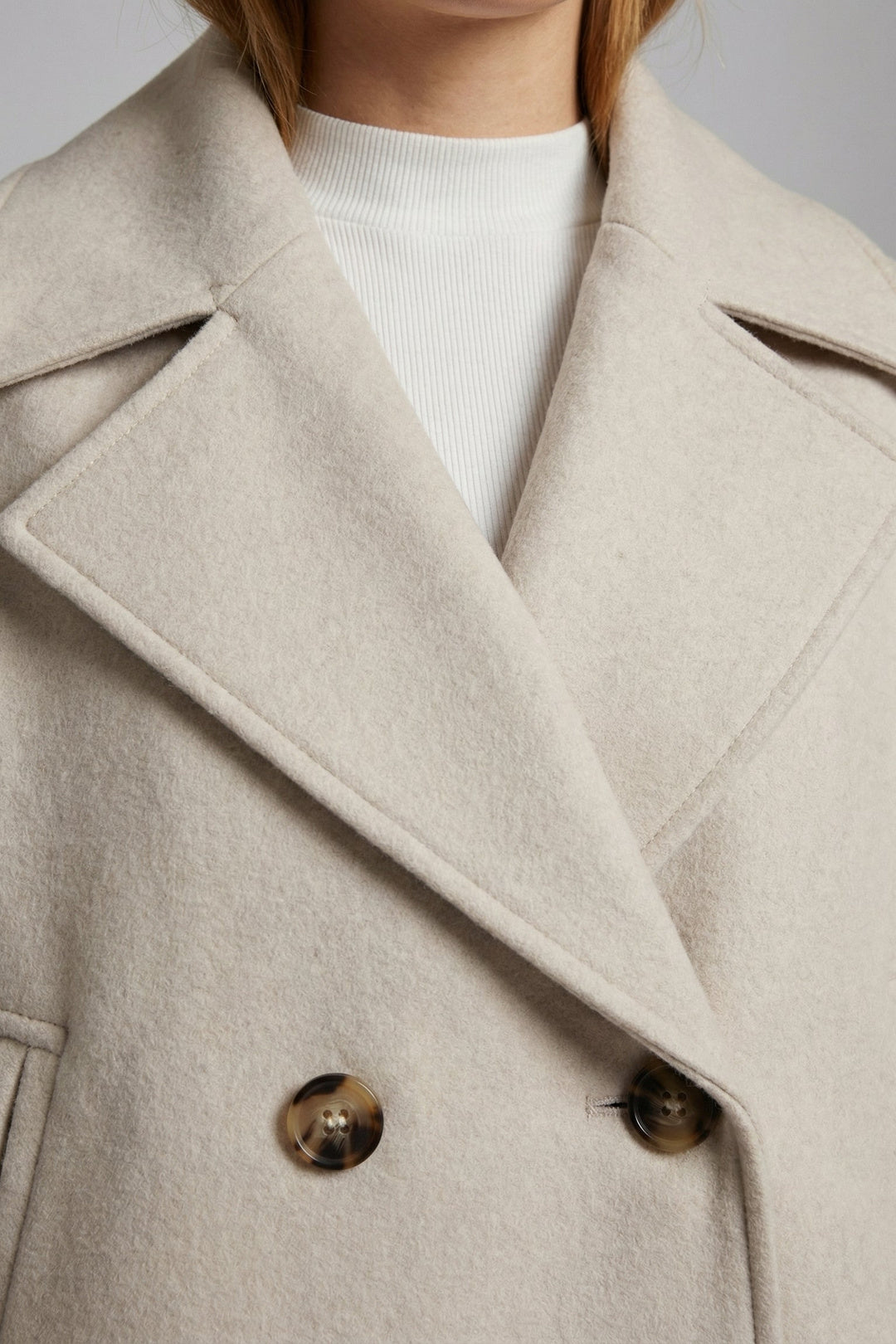 Beatrice | Short Double-Breasted Jacket