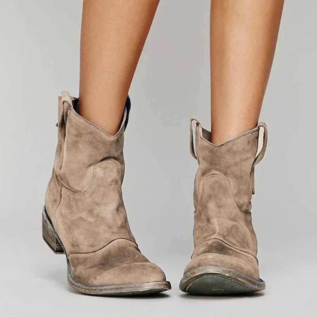 Joelle | Vintage Western Ankle Boots