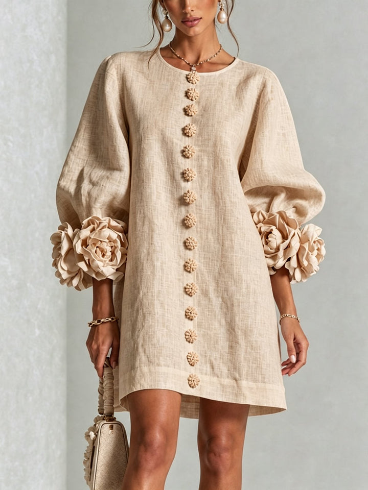 Jacinthe | Button-Down Mini Dress