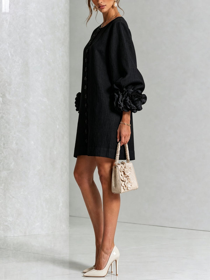 Jacinthe | Button-Down Mini Dress