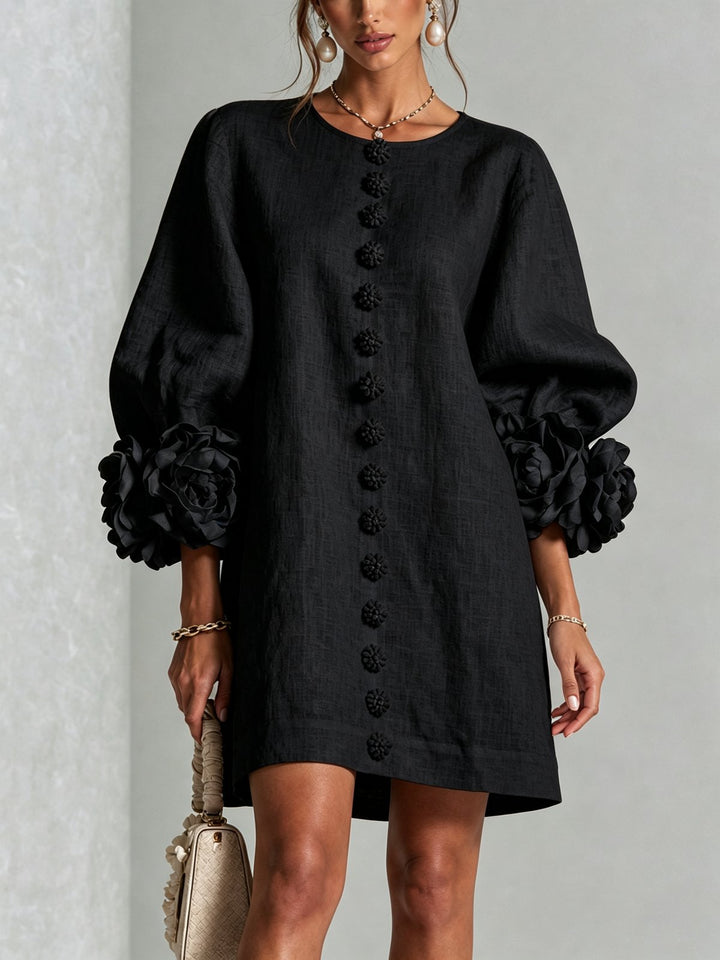 Jacinthe | Button-Down Mini Dress