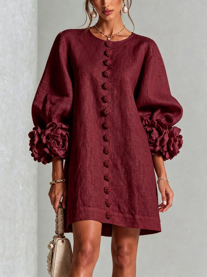 Jacinthe | Button-Down Mini Dress