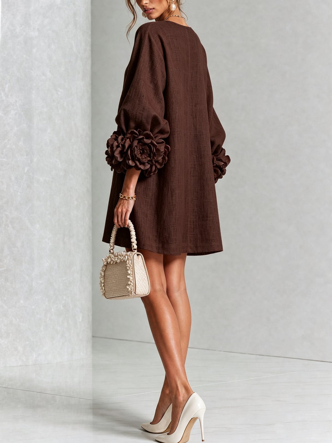 Jacinthe | Button-Down Mini Dress