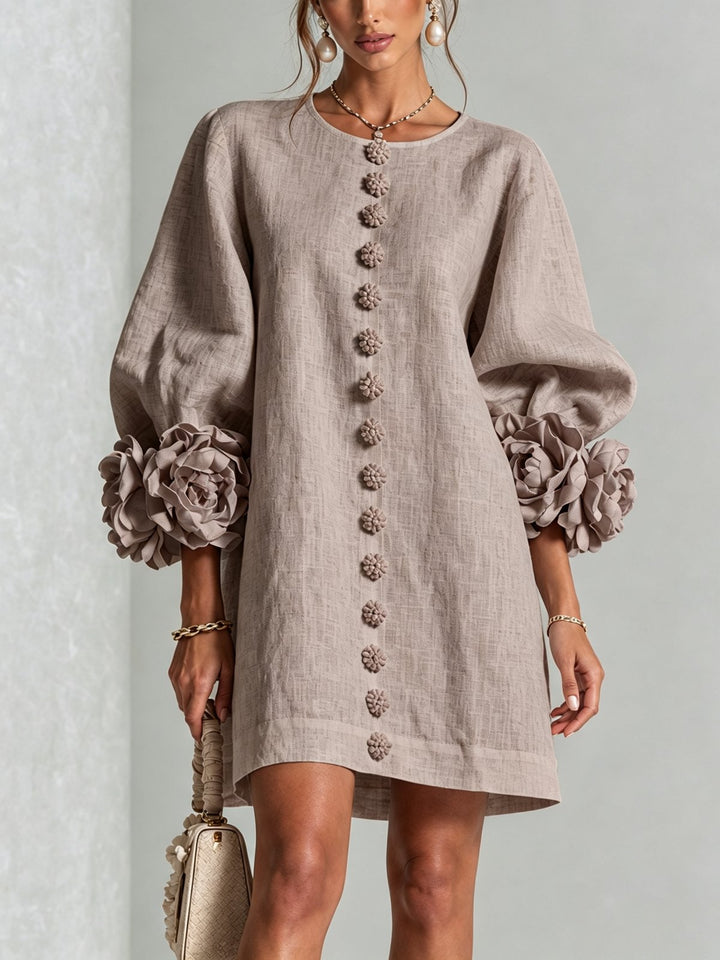 Jacinthe | Button-Down Mini Dress