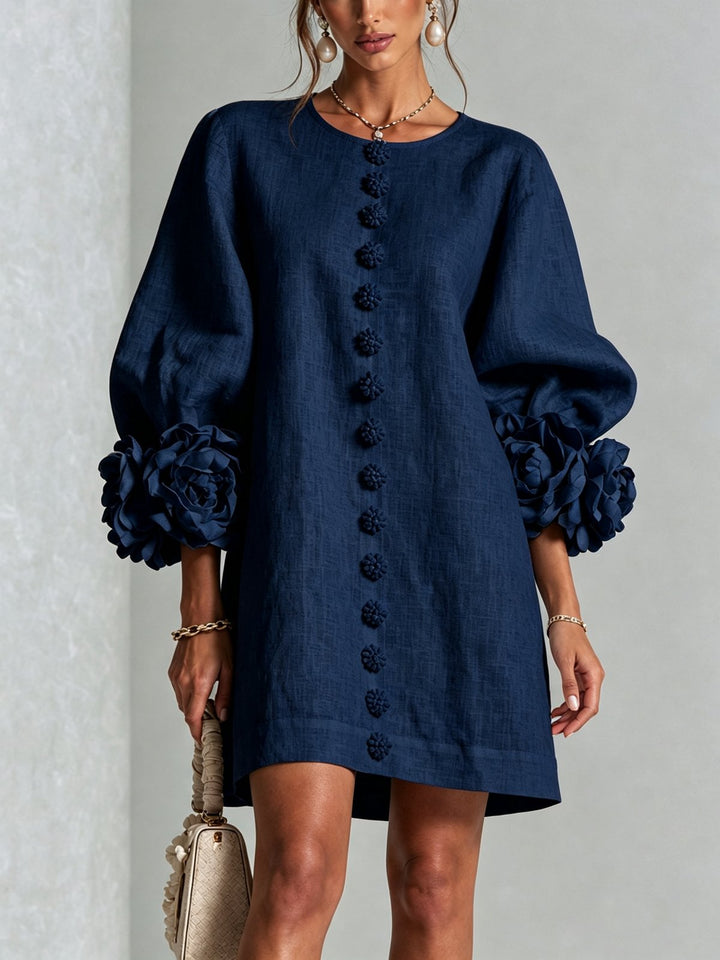 Jacinthe | Button-Down Mini Dress
