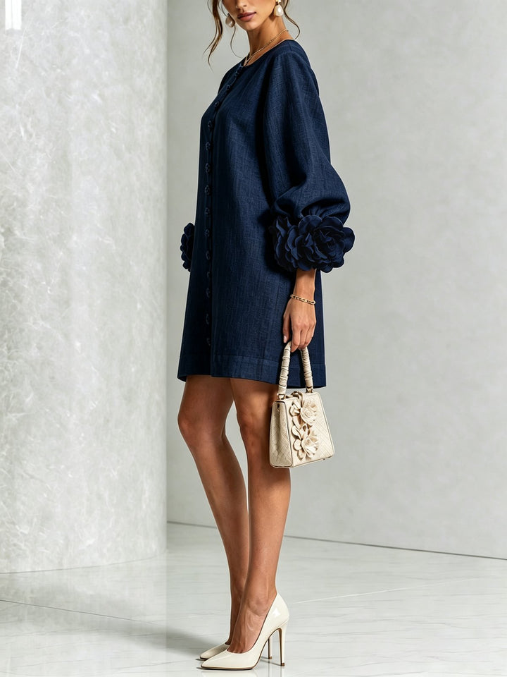 Jacinthe | Button-Down Mini Dress