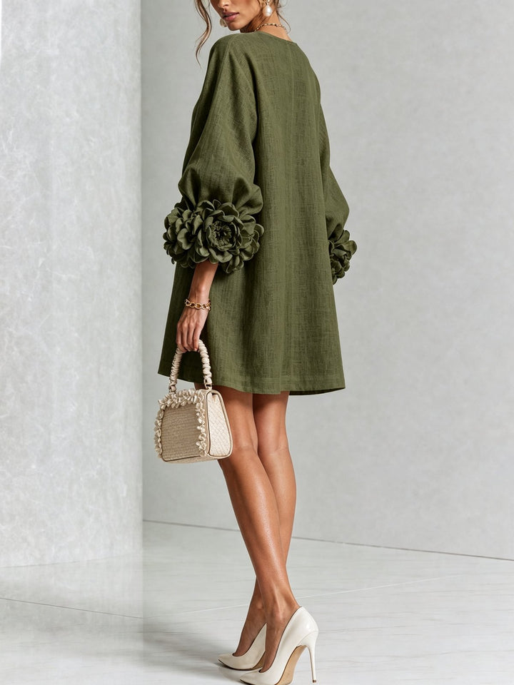 Jacinthe | Button-Down Mini Dress
